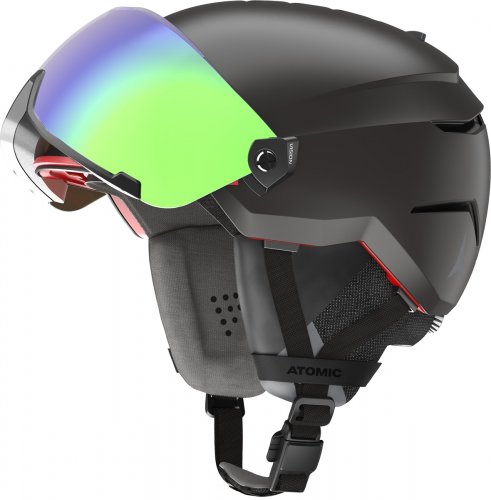 Шолом гірськолижний Atomic SAVOR AMID VISOR HD 24-25 чорний L 59-63