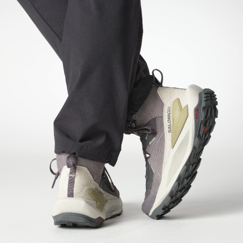 Ботинки Salomon ELIXIR MID GTX W жен. фиолетовый 7,5