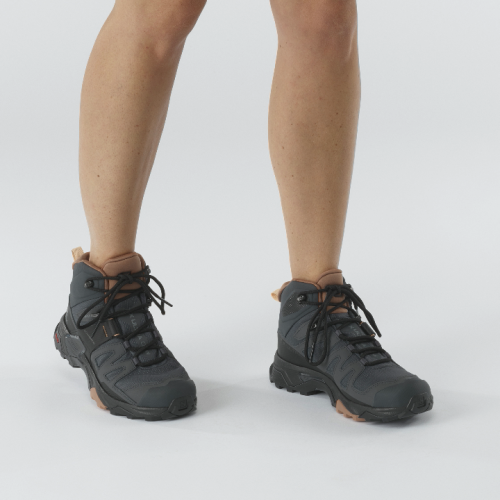 Черевики SALOMON X ULTRA 4 MID GTX W жін. сірий 8