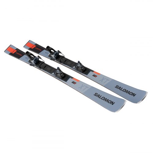 Горные лыжи Salomon S/MAX 10 XT с креплениями MI12 GW 24-25 голубой/черный 170