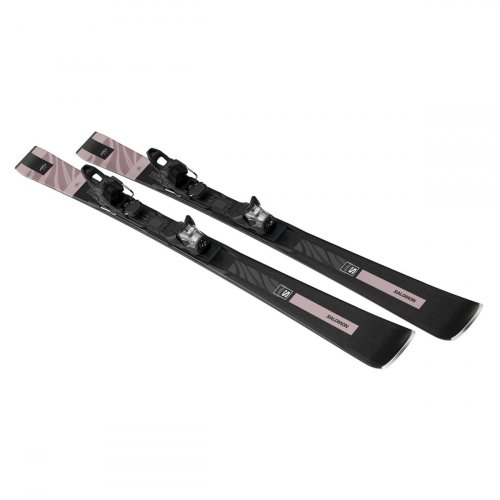 Гірські лижі Salomon S/MAX N°8 з кріпленнями M10 GW 24-25 чорний/рожевий 155