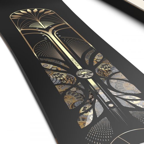 Сноуборд WONDER 24-25 чорний/золотий 148