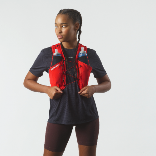 Рюкзак Salomon SENSE PRO 6 SET уні. червоний M