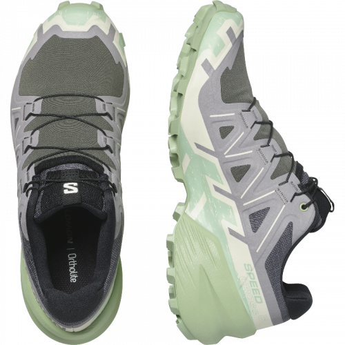 Кроссовки Salomon SPEEDCROSS 6 W жен. зеленый 8