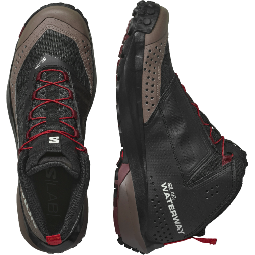 Ботинки Salomon S/LAB WATERWAY уни. бордовый 8