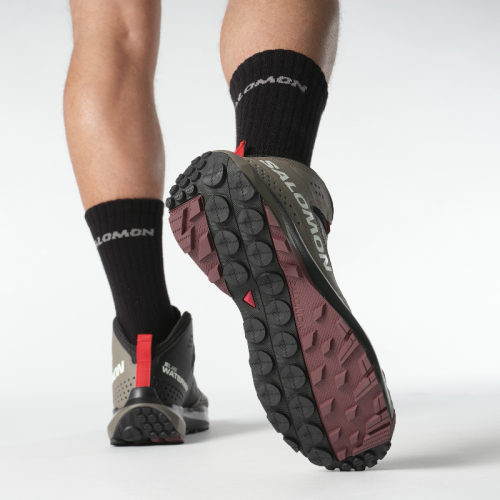 Ботинки Salomon S/LAB WATERWAY уни. бордовый 8