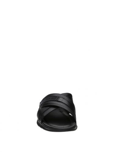 Шльопанці Bogner натуральна шкіра ACAPULCO 4 BLACK 44,5