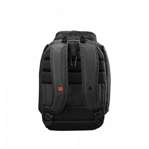 Рюкзак Wilson CLASH V3 BACKPACK BLACK/INFRARED Чорний