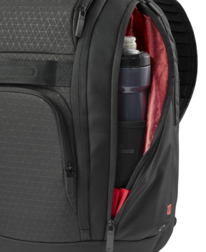 Рюкзак Wilson CLASH V3 BACKPACK BLACK/INFRARED Чорний