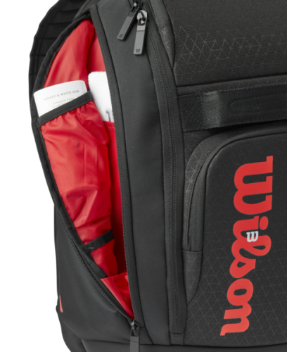 Рюкзак Wilson CLASH V3 BACKPACK BLACK/INFRARED Чорний