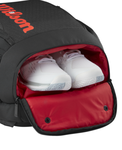 Рюкзак Wilson CLASH V3 BACKPACK BLACK/INFRARED Чорний
