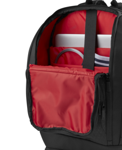 Рюкзак Wilson CLASH V3 BACKPACK BLACK/INFRARED Чорний