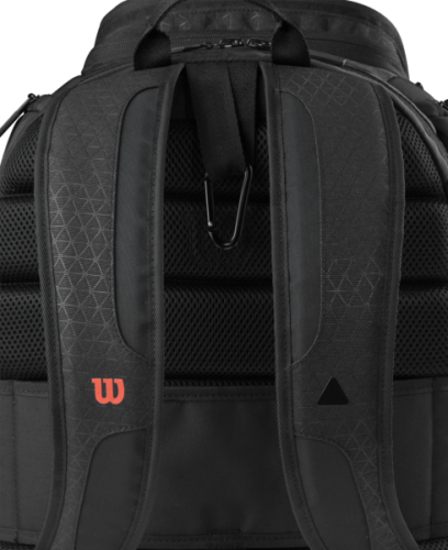 Рюкзак Wilson CLASH V3 BACKPACK BLACK/INFRARED Чорний