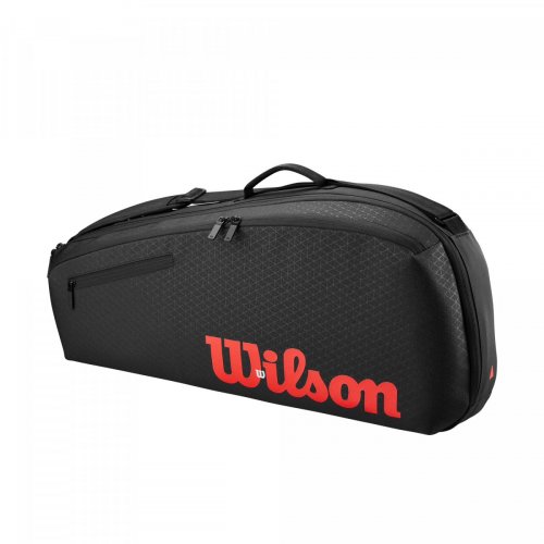 Чехол Wilson CLASH V3 3PK RACQUET BAG BLACK/INFRARED Черный