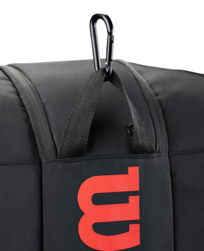 Чехол Wilson CLASH V3 15PK RACQUET BAG BLACK/INFRARED Черный