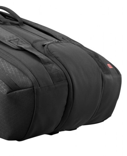 Чехол Wilson CLASH V3 15PK RACQUET BAG BLACK/INFRARED Черный