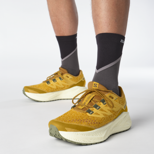 Кроссовки Salomon AERO GLIDE 3 GRVL муж. желтый 11,5