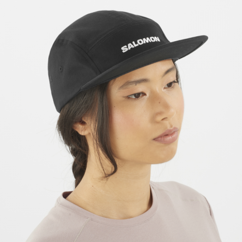 Кепка Salomon CAP 5 PANEL U чол. чорний OSFA