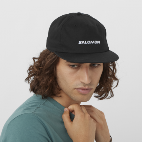 Кепка Salomon CAP FLAT U чол. чорний OSFA