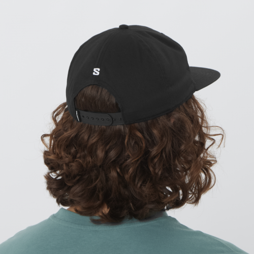 Кепка Salomon CAP FLAT U чол. чорний OSFA