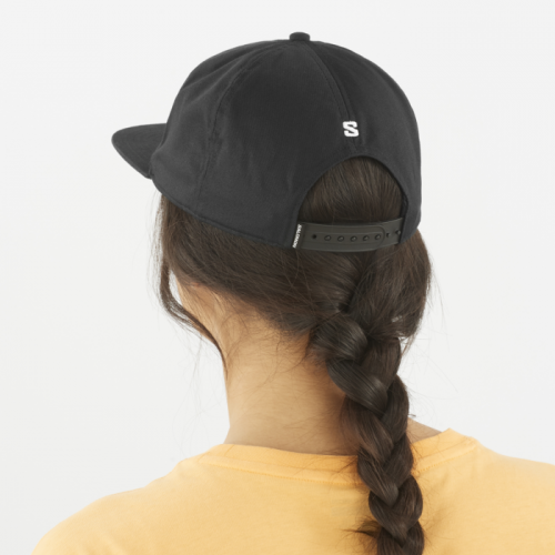 Кепка Salomon CAP FLAT U чол. чорний OSFA