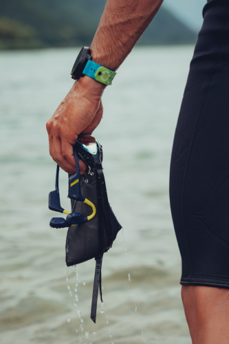 Бездротові навушники SUUNTO AQUA LIME BLUE (жовті/сині)