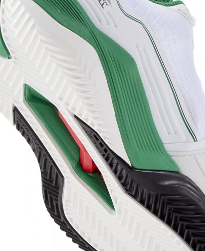 Кроссовки Wilson муж. RUSH PRO 4.5 CLAY WH/GREEN белый/зелёный 10US