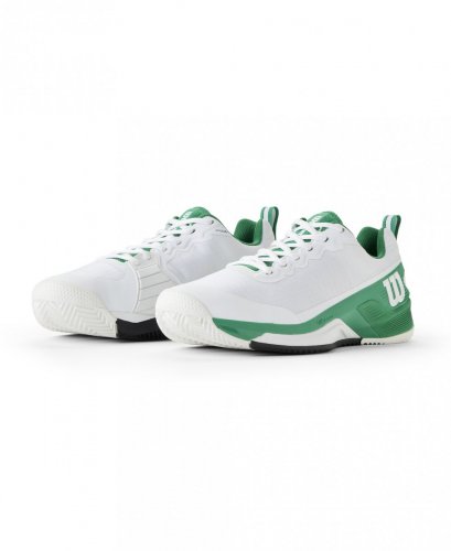 Кроссовки Wilson муж. RUSH PRO 4.5 CLAY WH/GREEN белый/зелёный 10.5US
