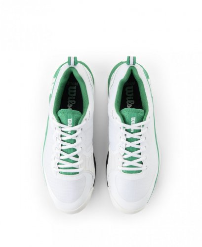 Кросівки Wilson чол. RUSH PRO 4.5 CLAY WH/GREEN білий/зелений 11.5US