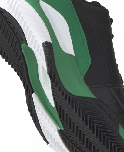 Кросівки Wilson чол. RUSH PRO ACE CLAY BLACK/GREEN чорний/зелений 11.5US