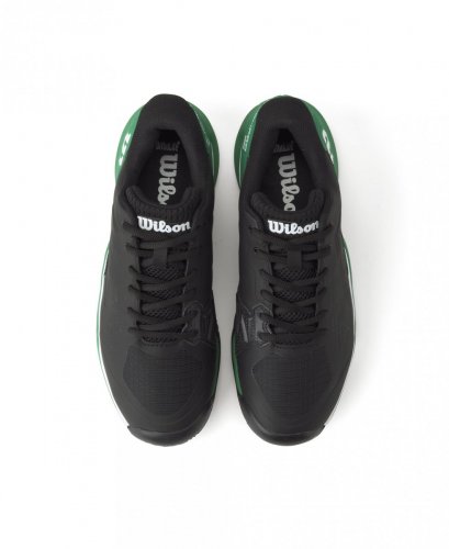 Кросівки Wilson чол. RUSH PRO ACE CLAY BLACK/GREEN чорний/зелений 12.5US
