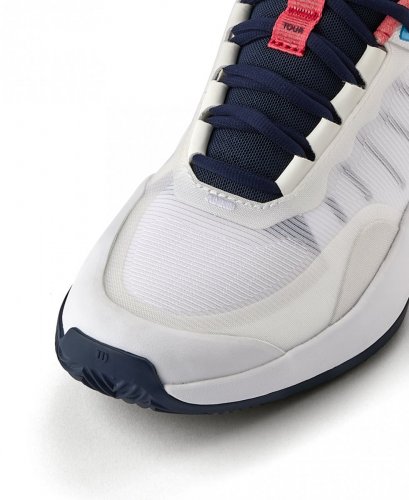 Кросівки Wilson жін. INTRIGUE TOUR CLAY WH/NAVY білий/синій 10US