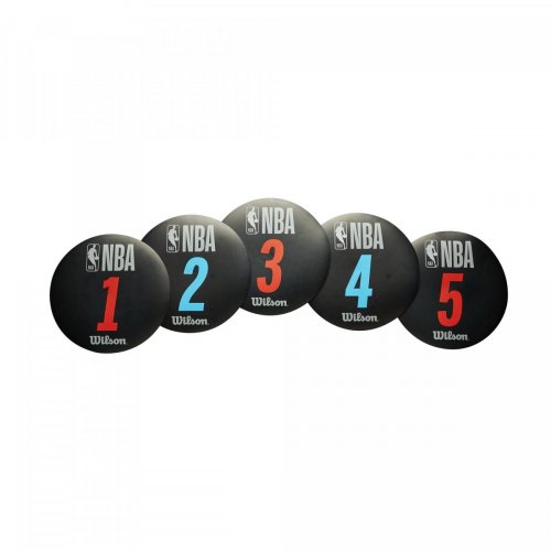 Маркеры тренировочные Wilson NBA DRV TRAINING MARKERS чёрный OSFA