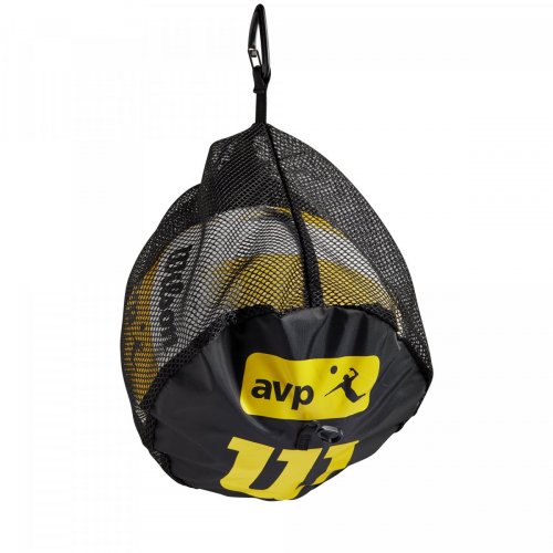 Сумка Wilson VOLLEYBALL SINGLE BALL BAG AVP чёрный/жёлтый OSFA