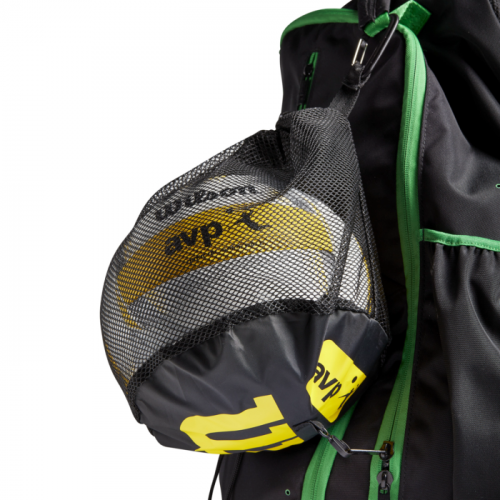 Сумка Wilson VOLLEYBALL SINGLE BALL BAG AVP чёрный/жёлтый OSFA