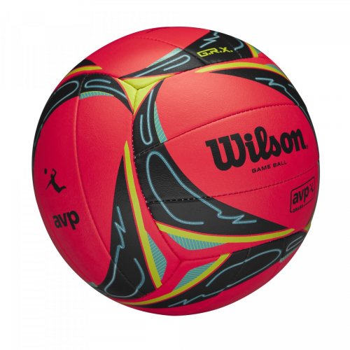 М'яч волейбольний Wilson AVP GRASS GAME BALL VB OF червоний 5