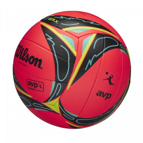 М'яч волейбольний Wilson AVP GRASS GAME BALL VB OF червоний 5