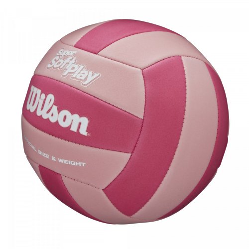 М'яч волейбольний Wilson SUPER SOFT PLAY PINK рожевий 5
