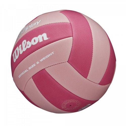 М'яч волейбольний Wilson SUPER SOFT PLAY PINK рожевий 5