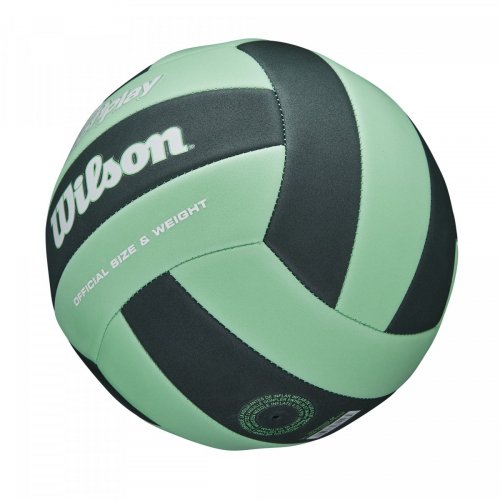 М'яч волейбольний Wilson SUPER SOFT PLAY GREEN зелений 5