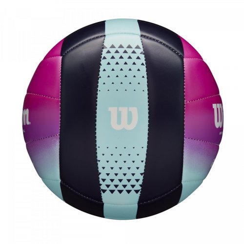 М'яч волейбольний Wilson AVP OASIS VB BL/PURPLE рожевий/чорний/блакитний 5