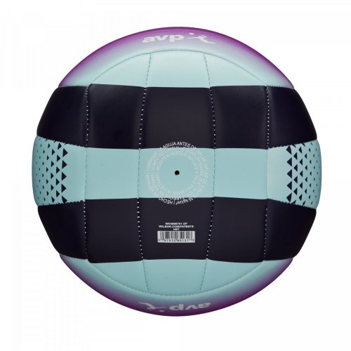 М'яч волейбольний Wilson AVP OASIS VB BL/PURPLE рожевий/чорний/блакитний 5