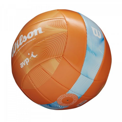 М'яч волейбольний Wilson AVP MOVEMENT VB OR/BL помаранчевий/блакитний 5
