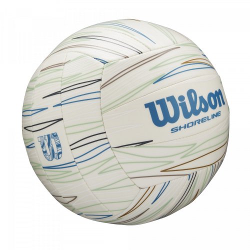 Мяч волейбольный Wilson SHORELINE ECO VB OF белый/голубой 5