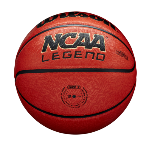 Мяч баскетбольный Wilson NCAA LEGEND BSKT OR/BK SZ7 оранжевый 7