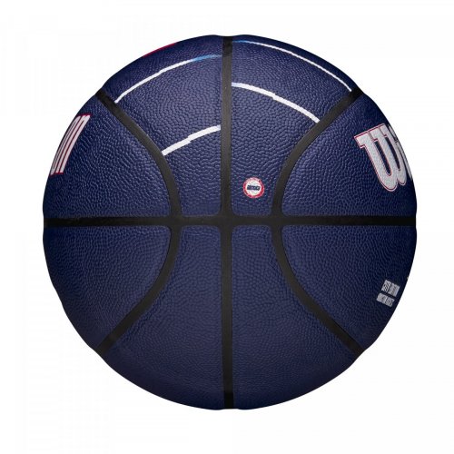 Мяч баскетбольный Wilson NBA TEAM CITY COLLECTOR BSKT HOU ROCKE SZ7 синий 7