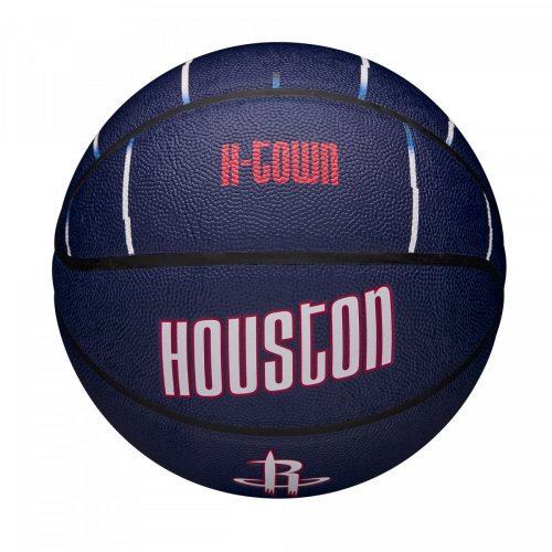 Мяч баскетбольный Wilson NBA TEAM CITY COLLECTOR BSKT HOU ROCKE SZ7 синий 7
