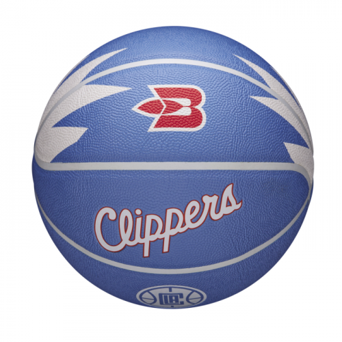 Мяч баскетбольный Wilson NBA TEAM CITY COLLECTOR BSKT LA CLIPPE SZ7 голубой 7