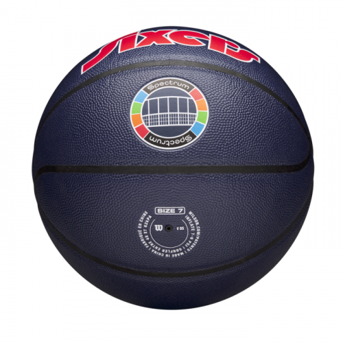 Мяч баскетбольный Wilson NBA TEAM CITY COLLECTOR BSKT PHI 76ERS SZ7 синий/красный 7