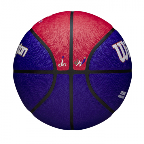 Мяч баскетбольный Wilson NBA TEAM CITY COLLECTOR BSKT WAS WIZAR SZ7 синий/красный 7